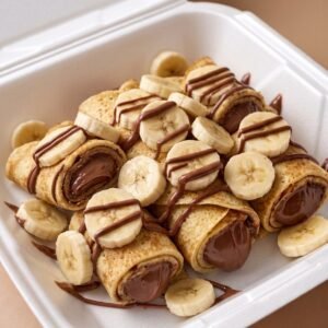 Tsapaloli (Nutella y Plátano)