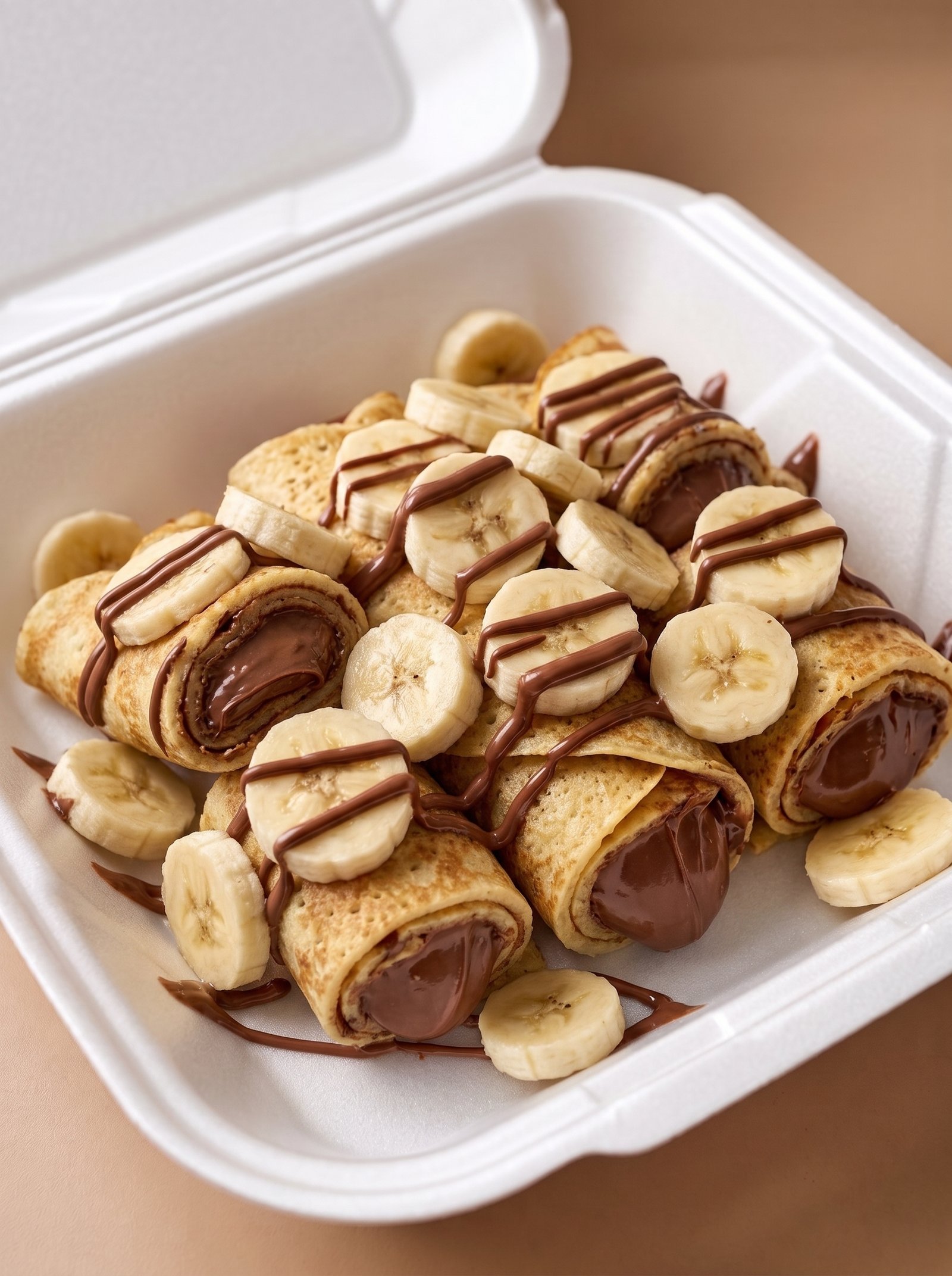 Tsapaloli (Nutella y Plátano)