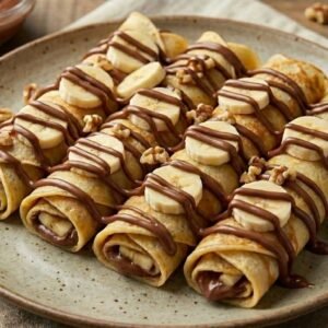 Tsapaloli (Nutella y Plátano)