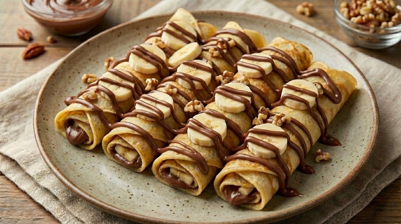 Tsapaloli (Nutella y Plátano)